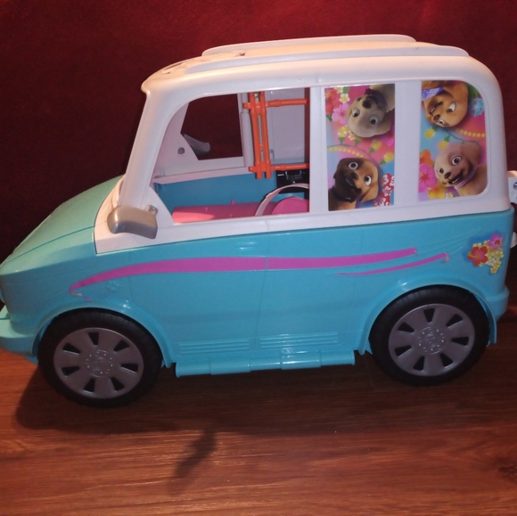 barbie puppy mobile